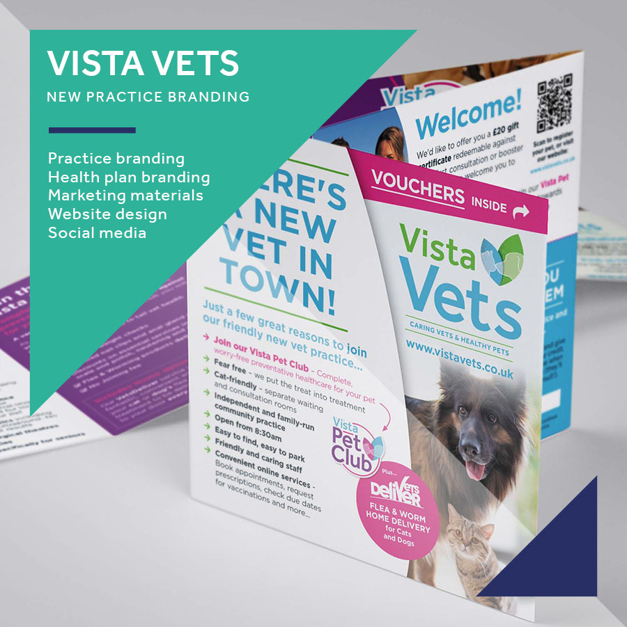 EDD Case Study: Vista Vets | Vet Practice Branding Project